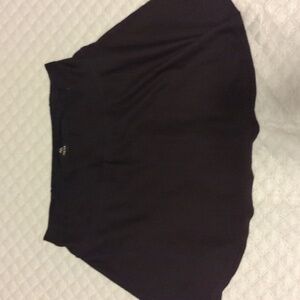 Black golf skirt